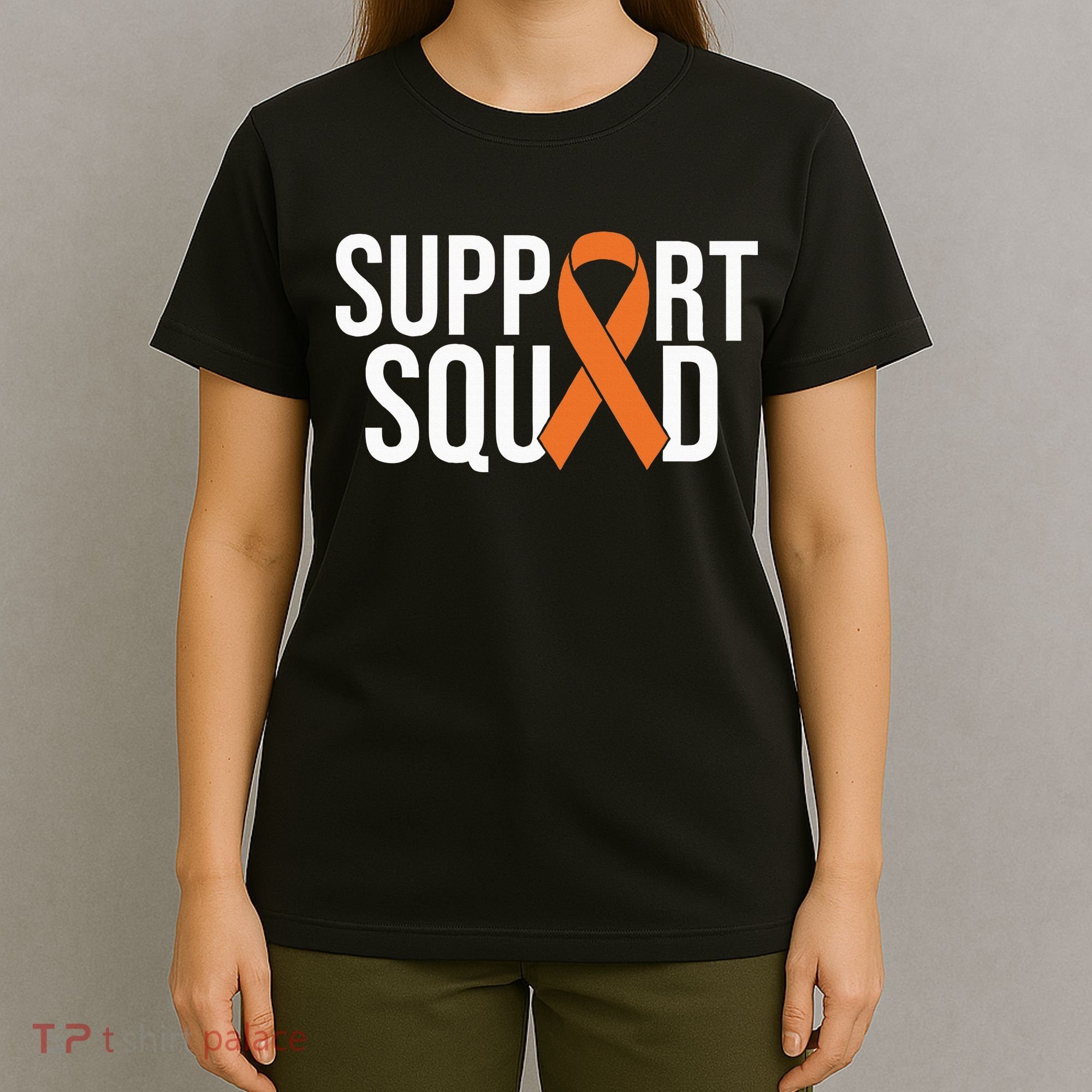 Kidney Cancer Awareness Orange Ribbon T-Shirt