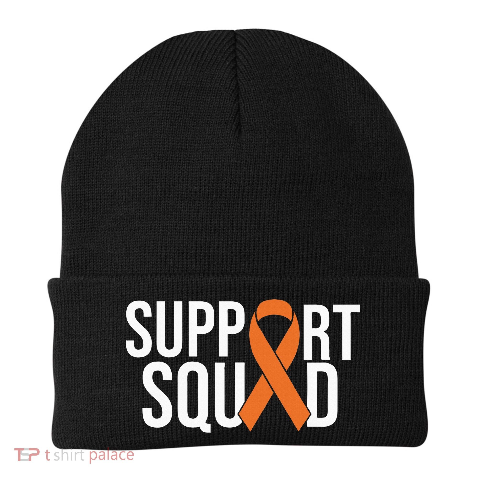 Kidney Cancer Awareness Orange Ribbon Beanie