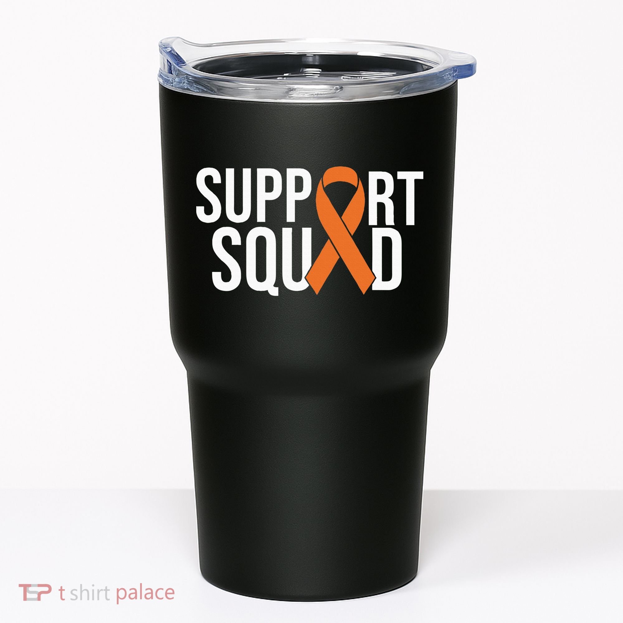 Kidney Cancer Awareness Orange Ribbon Tumbler