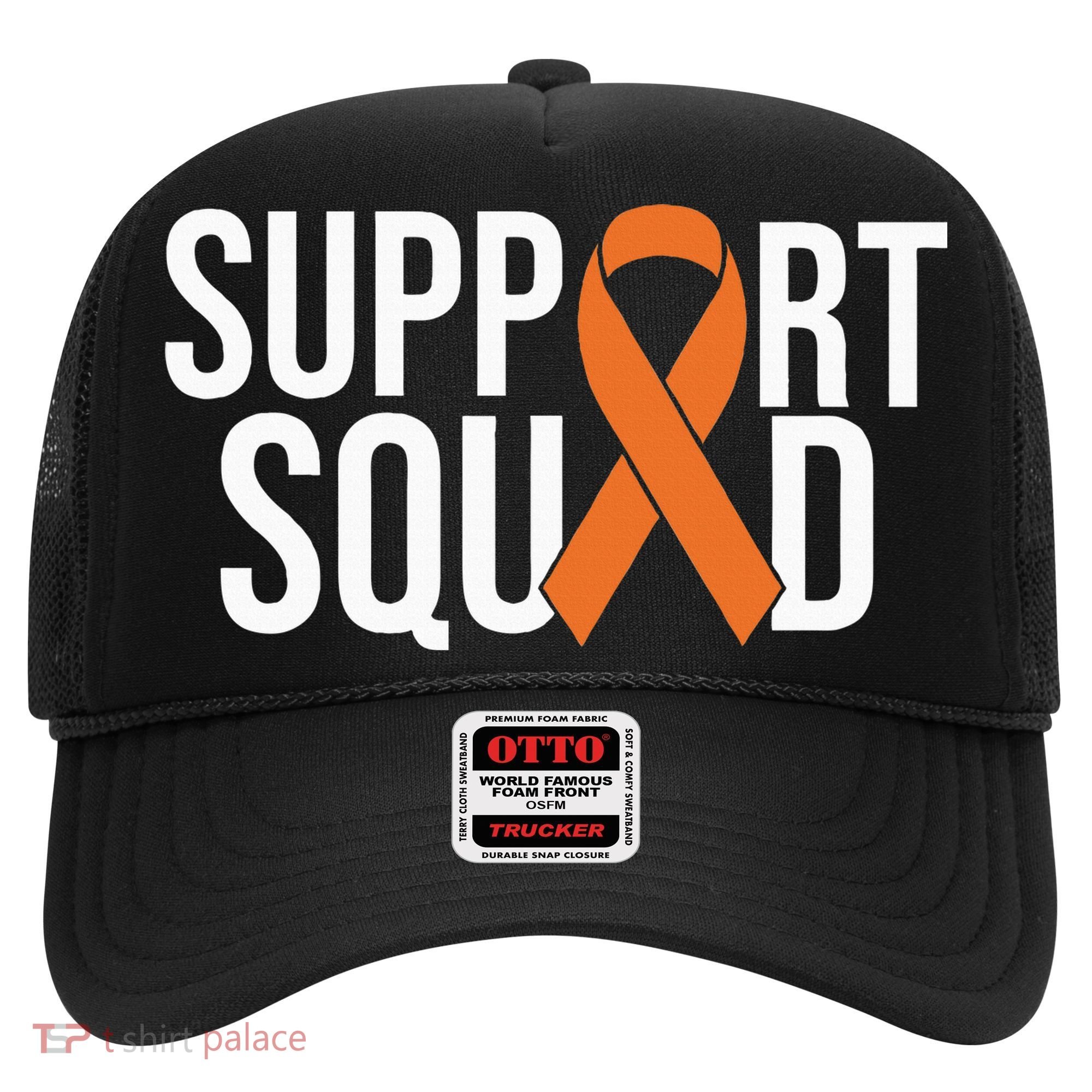 Kidney Cancer Awareness Orange Ribbon Hat