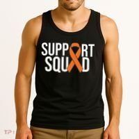 Kidney Cancer Awareness Orange Ribbon Tank Top thumb 3