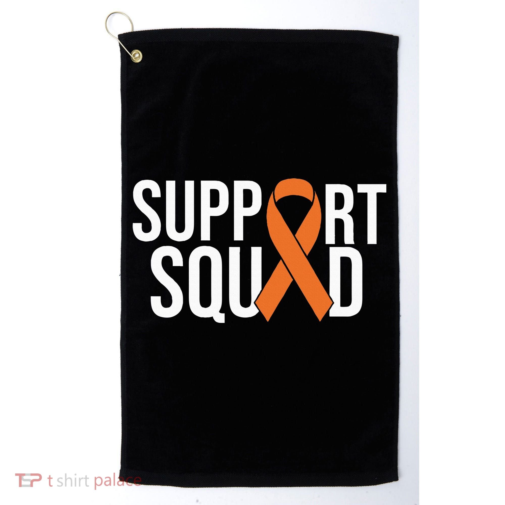 Kidney Cancer Awareness Orange Ribbon Golf Towel