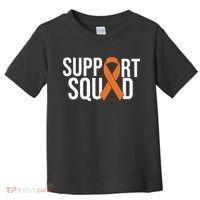 Kidney Cancer Awareness Orange Ribbon Toddler T-Shirt thumb 0