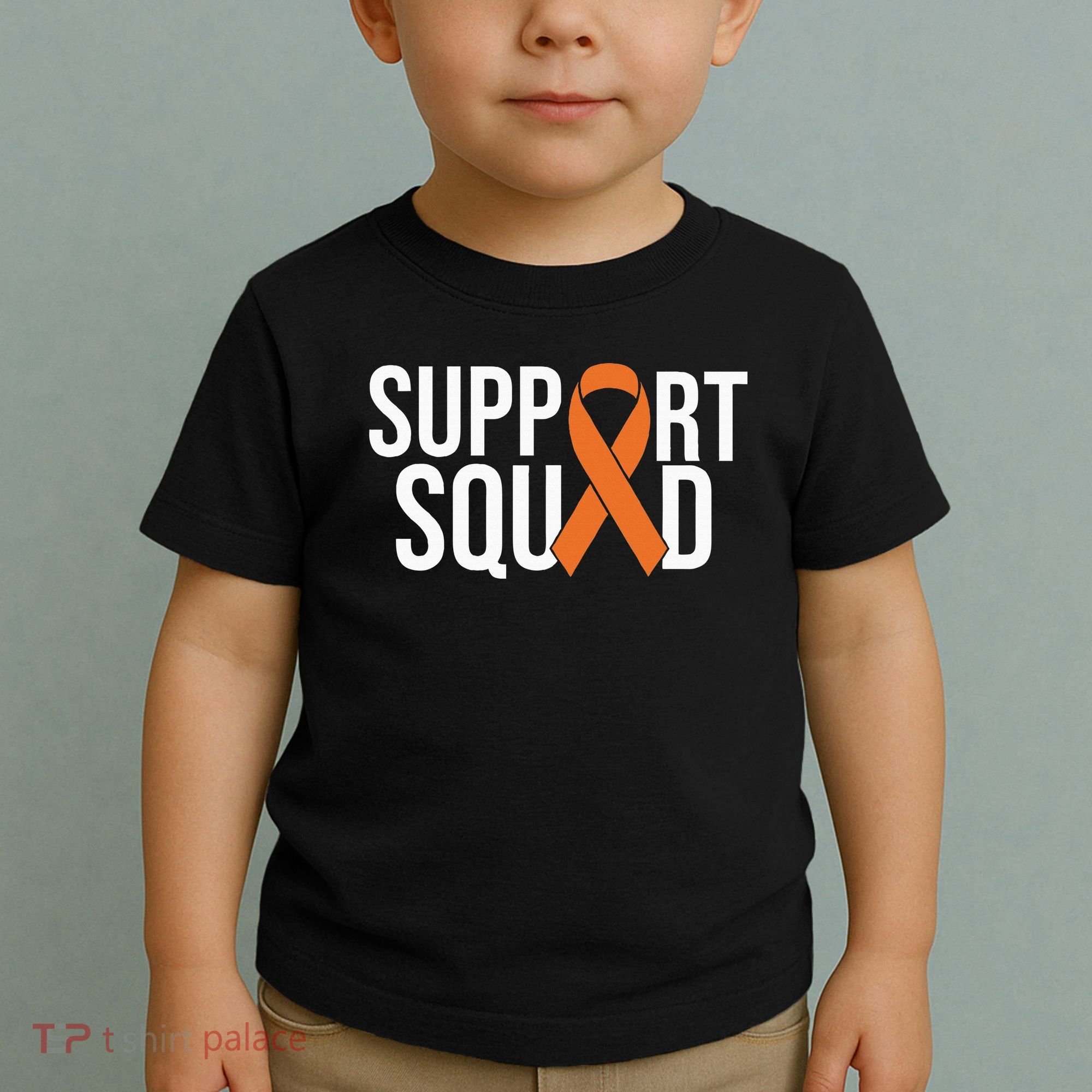 Kidney Cancer Awareness Orange Ribbon Toddler T-Shirt