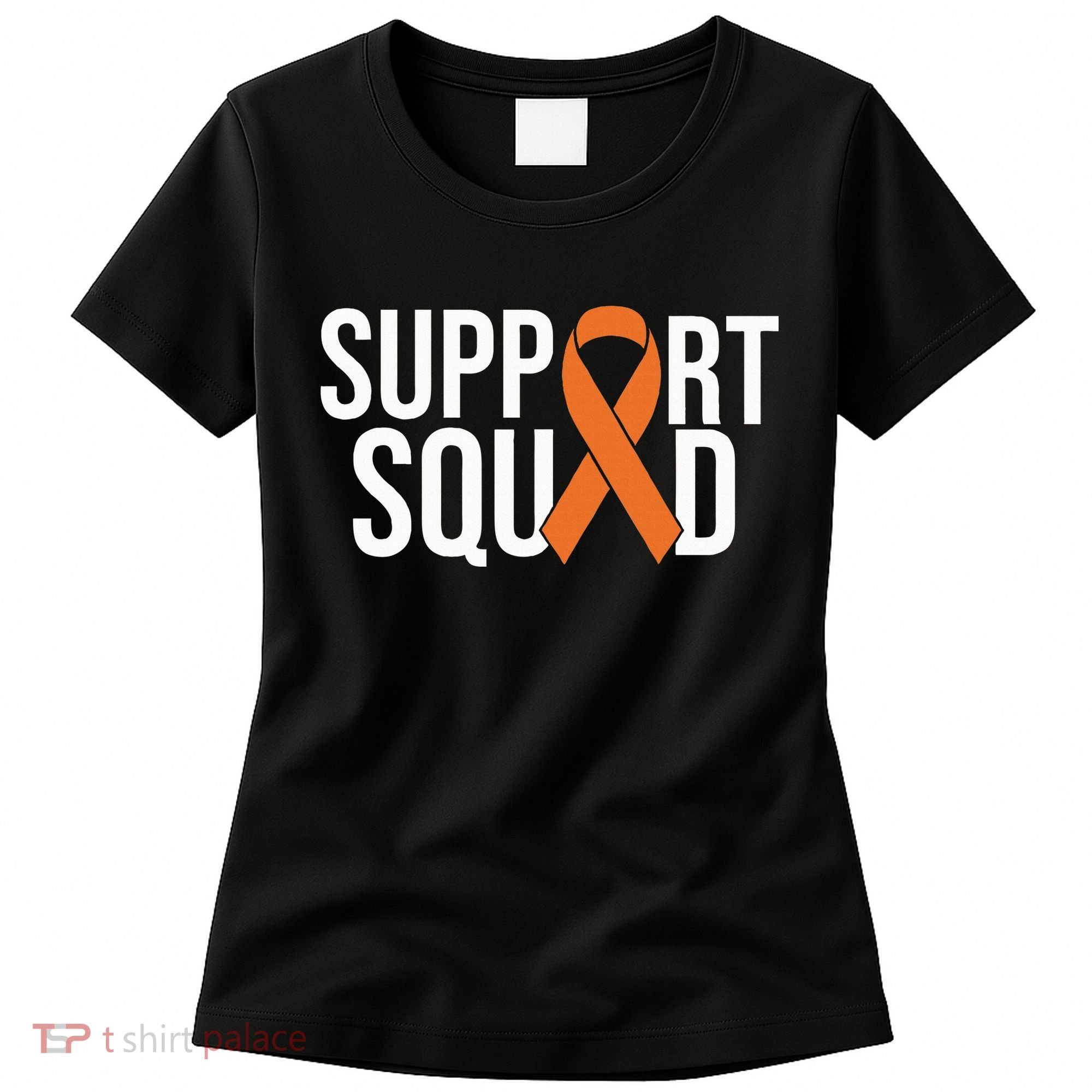 Kidney Cancer Awareness Orange Ribbon Women's T-Shirt