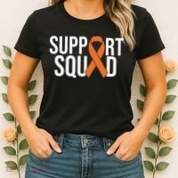 Kidney Cancer Awareness Orange Ribbon Women's T-Shirt thumb 2