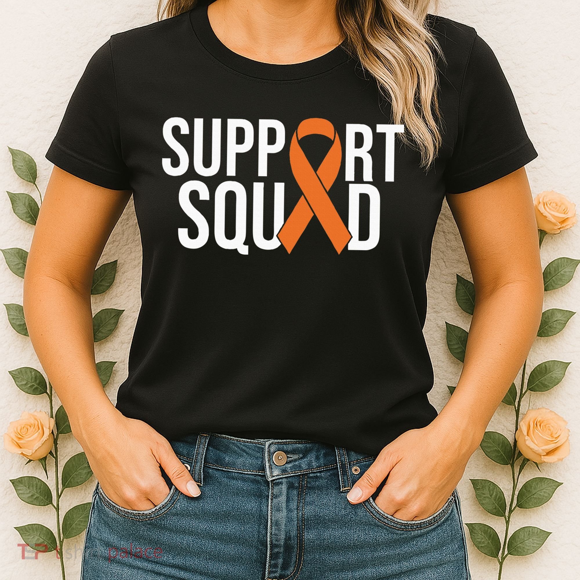 Kidney Cancer Awareness Orange Ribbon Women's T-Shirt