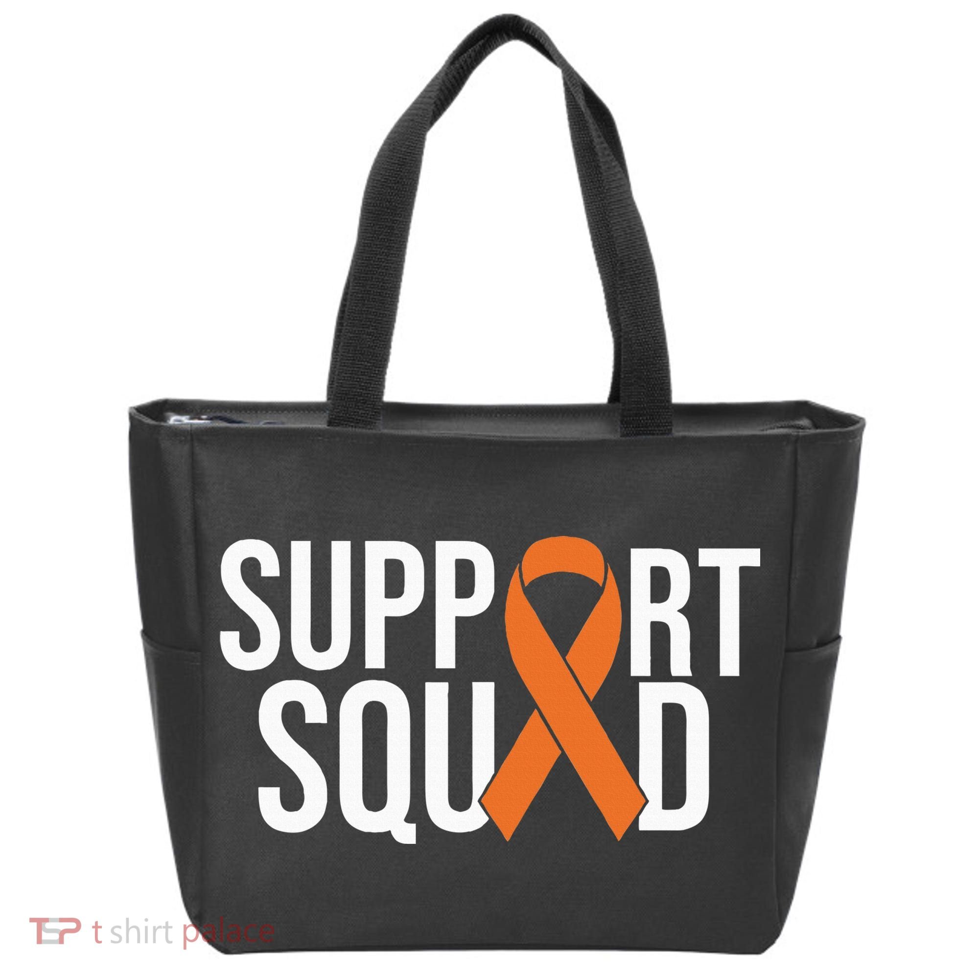 Kidney Cancer Awareness Orange Ribbon Tote Bag