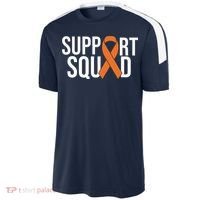 Kidney Cancer Awareness Orange Ribbon Sport-Tek Competitor United Soccer Jersey thumb 2