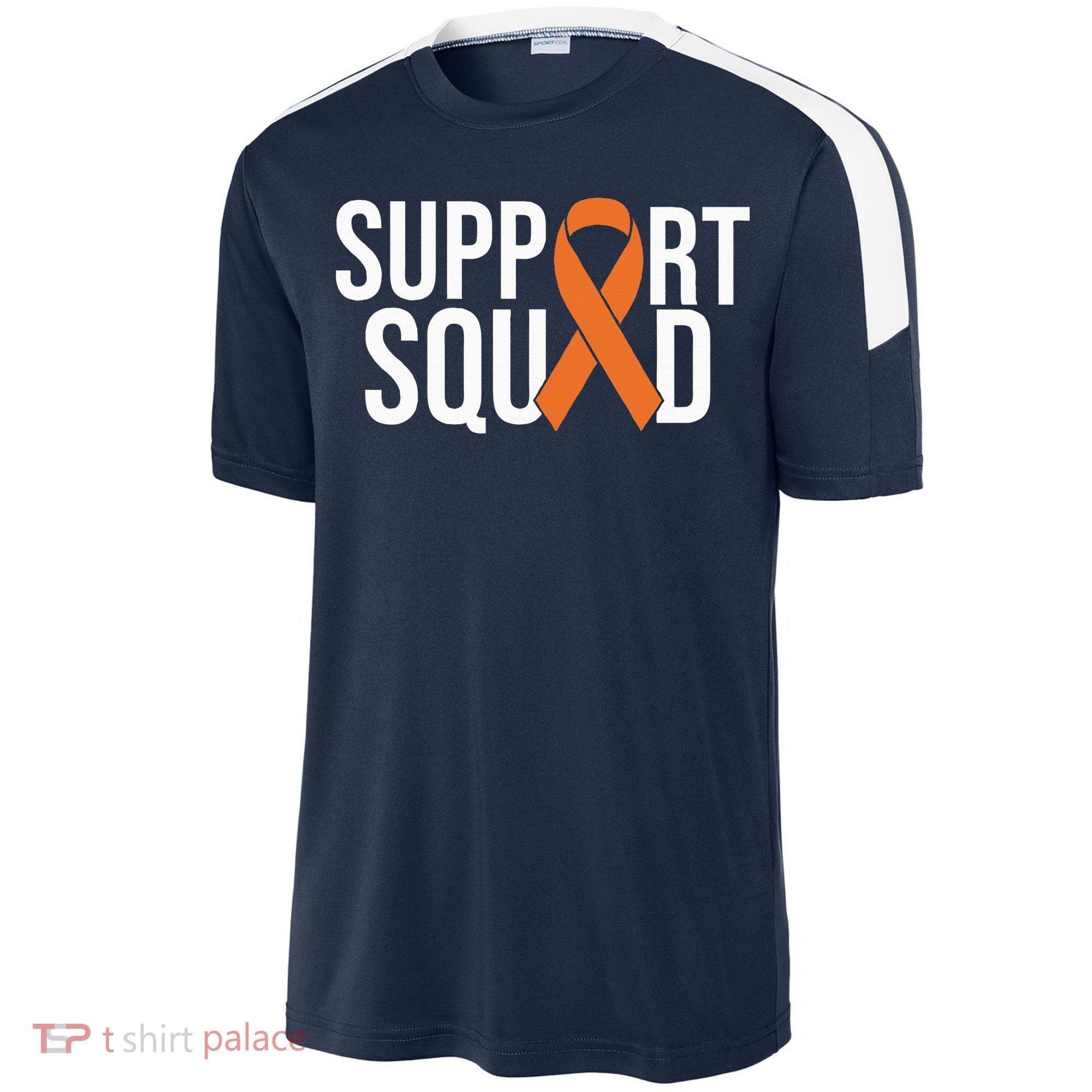 Kidney Cancer Awareness Orange Ribbon Sport-Tek Competitor United Soccer Jersey
