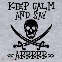 Keep Calm And Say Arrrr Talk Like A Pirate Day Women's Sweatshirt thumb 2