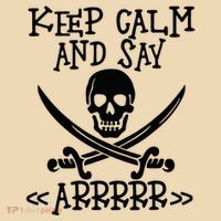 Keep Calm And Say Arrrr Talk Like A Pirate Day Tote Bag thumb 4