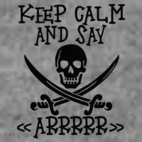 Keep Calm And Say Arrrr Talk Like A Pirate Day Toddler Hoodie thumb 2