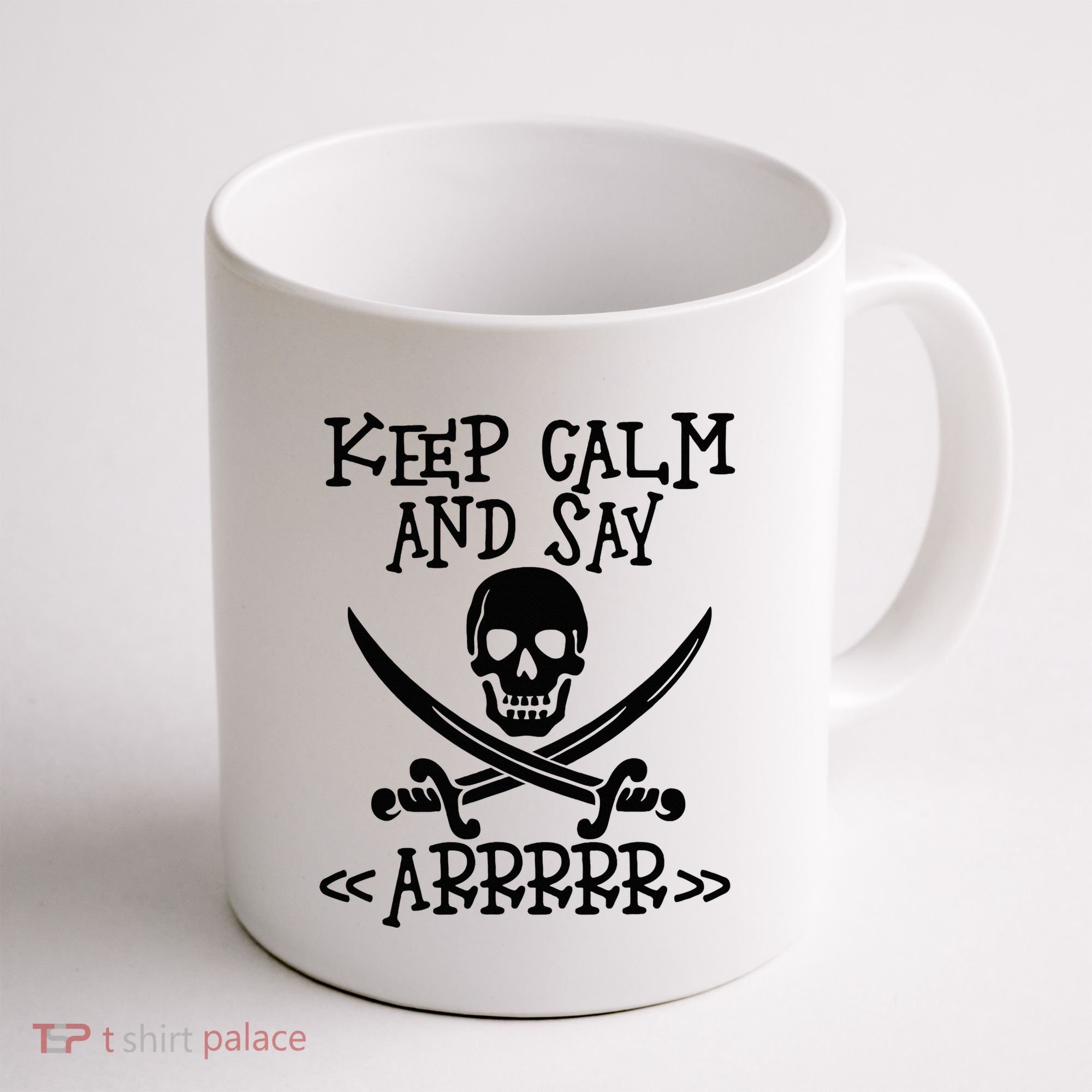 Keep Calm And Say Arrrr Talk Like A Pirate Day Coffee Mug