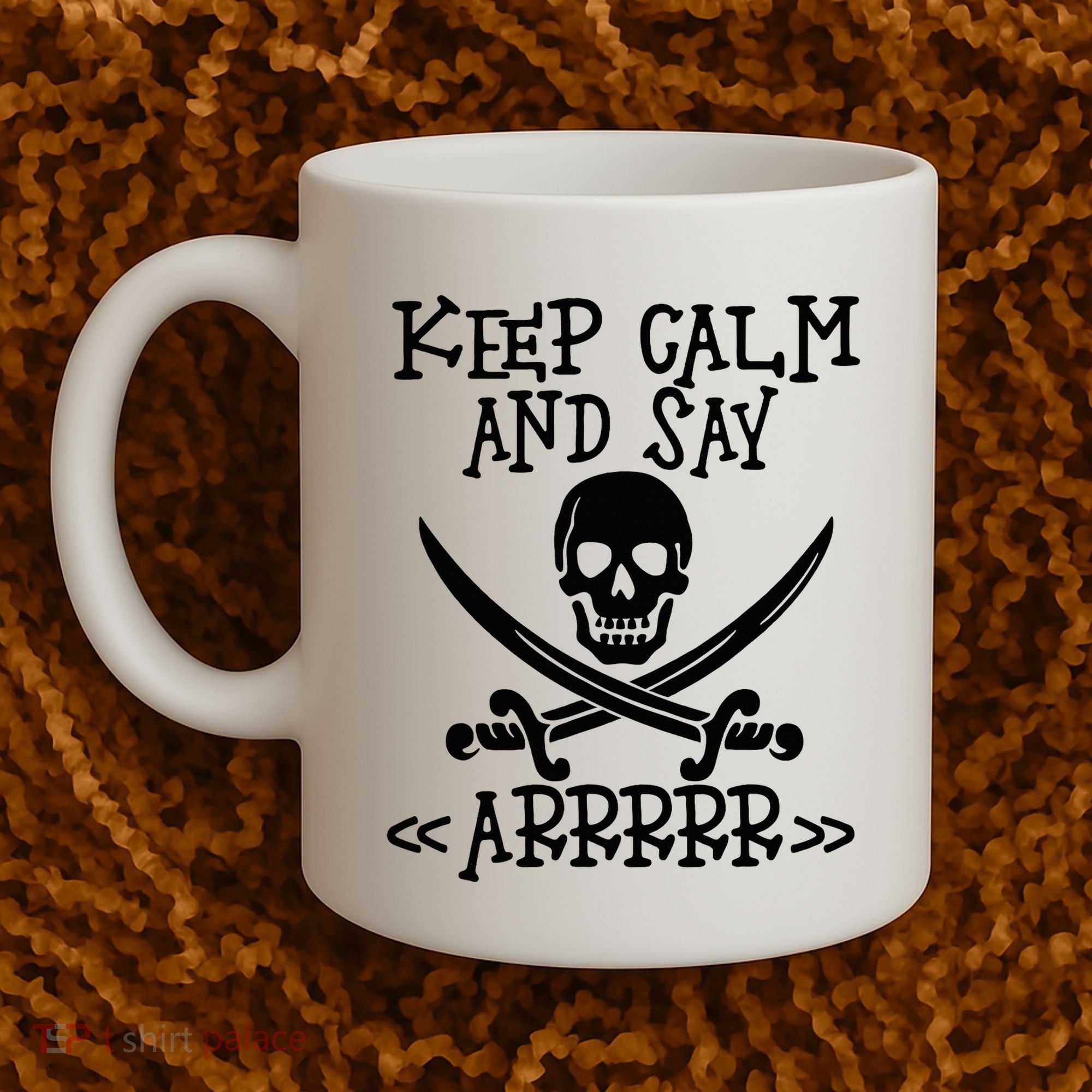 Keep Calm And Say Arrrr Talk Like A Pirate Day Coffee Mug