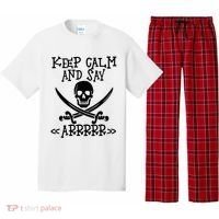 Keep Calm And Say Arrrr Talk Like A Pirate Day Pajama Set thumb 0