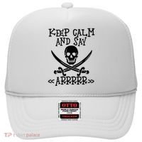 Keep Calm And Say Arrrr Talk Like A Pirate Day Hat thumb 0