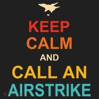 Keep Calm And Call An Airstrike 15oz Campfire Ceramic Mug thumb 2
