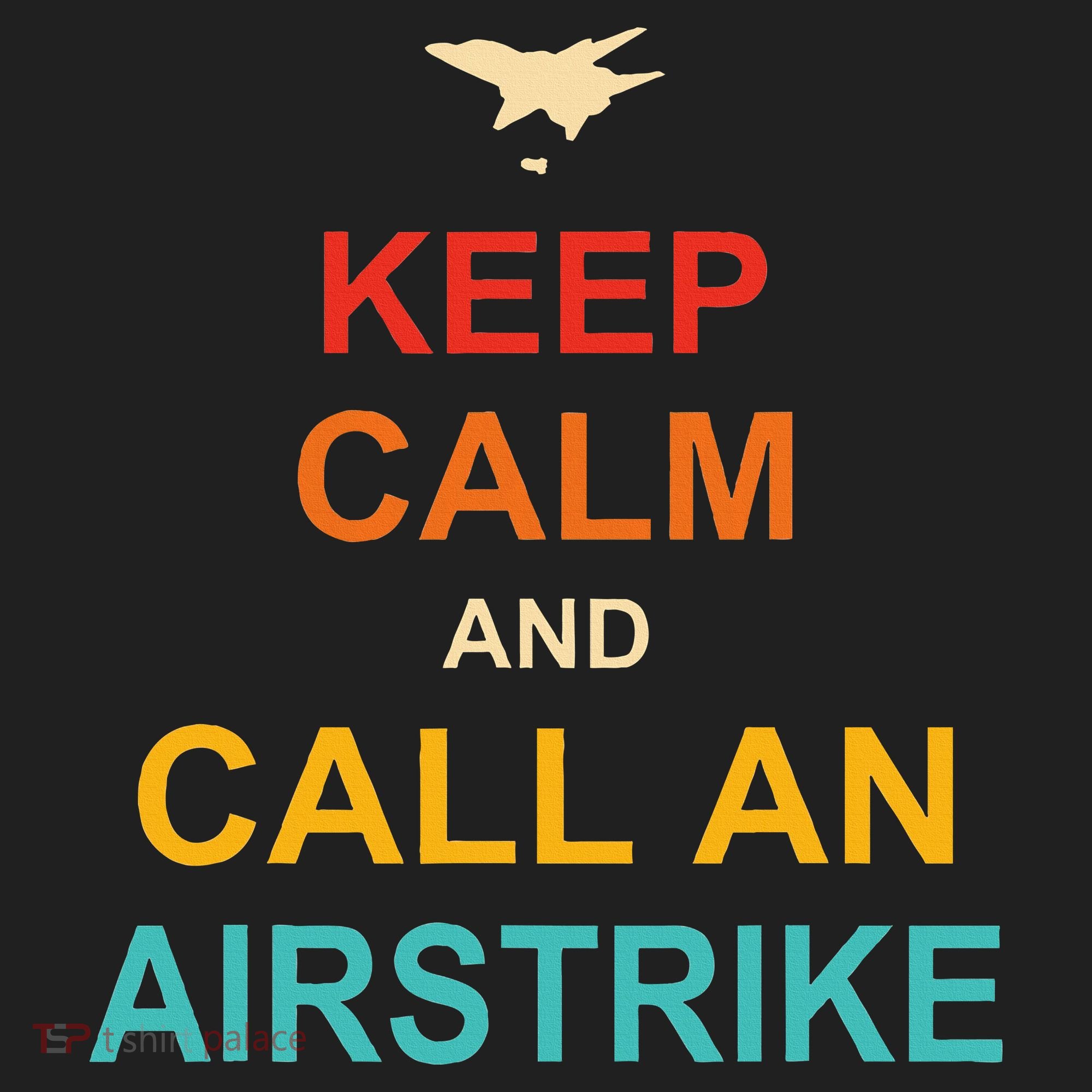 Keep Calm And Call An Airstrike 15oz Campfire Ceramic Mug