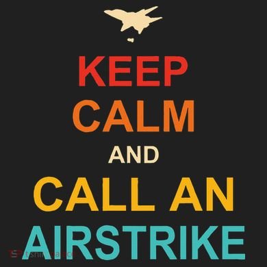 Keep Calm And Call An Airstrike Tumbler