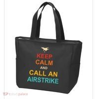 Keep Calm And Call An Airstrike Tote Bag thumb 3
