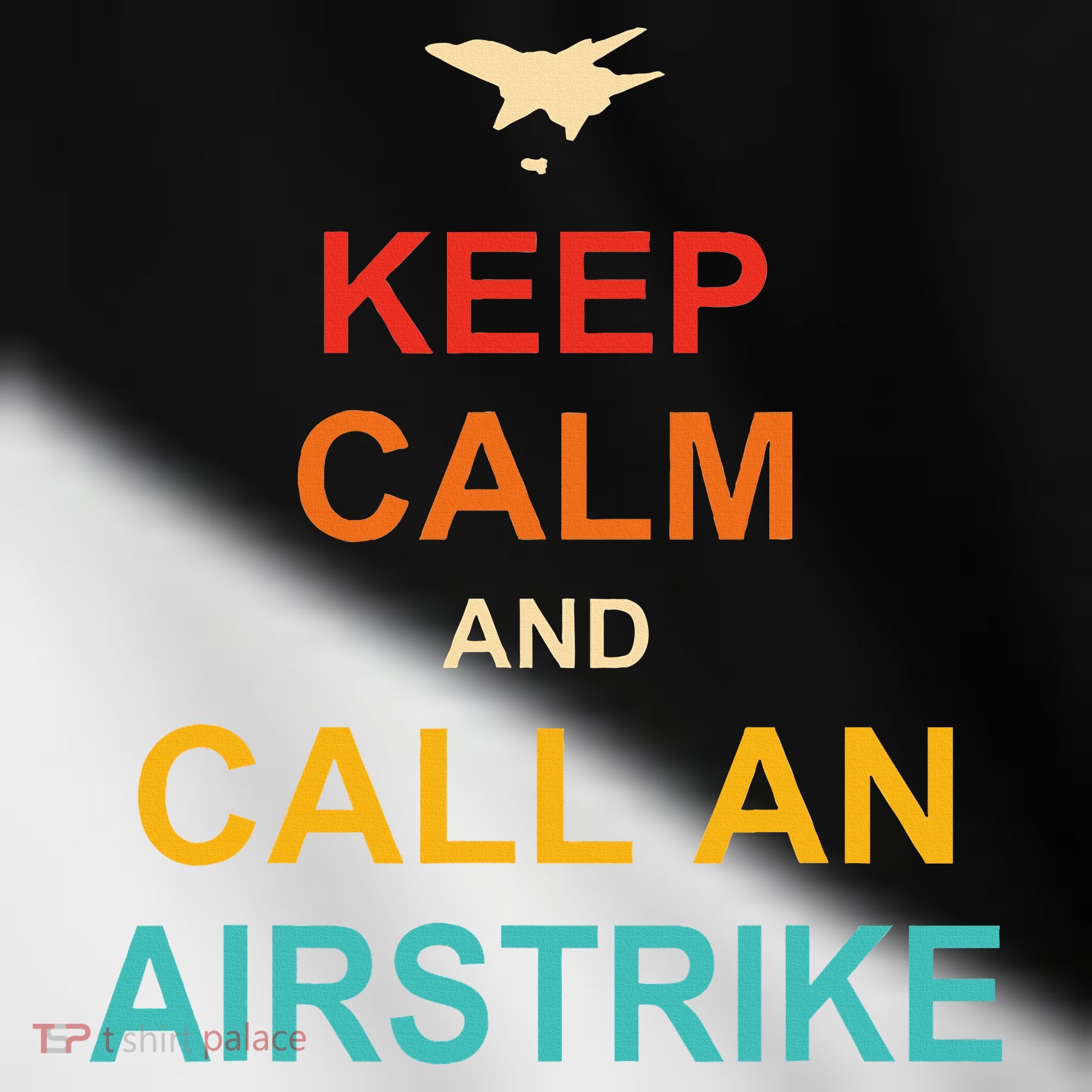 Keep Calm And Call An Airstrike Toddler Fine Jersey T-Shirt