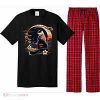 Kawaii Cat Anime Japanese Retro Funny Cat Pajama Set thumb 0