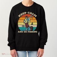 Keep Calm And Go Fishing Women's Sweatshirt thumb 0