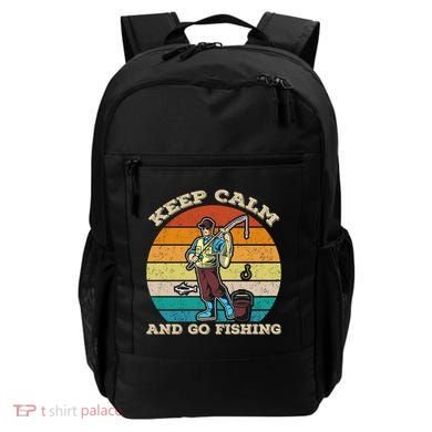 Keep Calm And Go Fishing Backpack