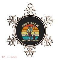 Keep Calm And Go Fishing Ornament thumb 0