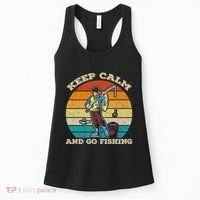 Keep Calm And Go Fishing Women's Tank Top thumb 0
