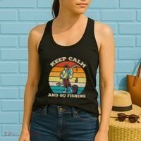 Keep Calm And Go Fishing Women's Tank Top thumb 2