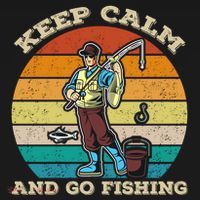 Keep Calm And Go Fishing Visor thumb 3