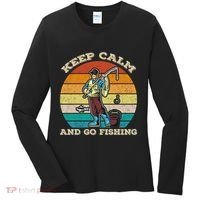 Keep Calm And Go Fishing Women's Long Sleeve Shirt thumb 0