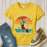 Keep Calm And Go Fishing Women's T-Shirt thumb 3