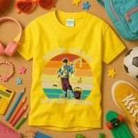 Keep Calm And Go Fishing Kids T-Shirt thumb 3