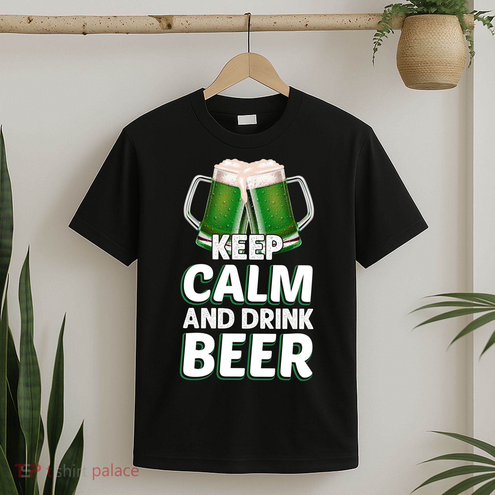 Keep Calm And Drink Beer Sat Patricks Day T-Shirt