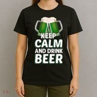 Keep Calm And Drink Beer Sat Patricks Day T-Shirt thumb 4