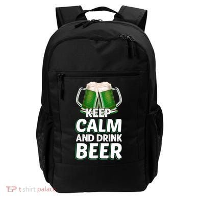 Keep Calm And Drink Beer Sat Patricks Day Backpack
