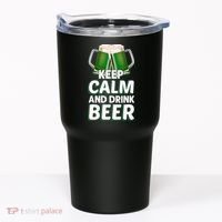 Keep Calm And Drink Beer Sat Patricks Day Tumbler thumb 0