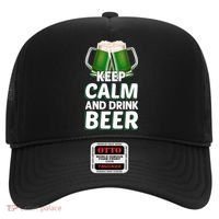 Keep Calm And Drink Beer Sat Patricks Day Hat thumb 0
