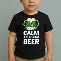 Keep Calm And Drink Beer Sat Patricks Day Toddler T-Shirt thumb 2
