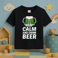 Keep Calm And Drink Beer Sat Patricks Day Toddler T-Shirt thumb 3