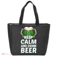 Keep Calm And Drink Beer Sat Patricks Day Tote Bag thumb 0