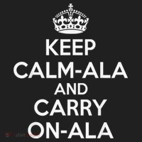 Keep Calm Ala And Carry On Ala Tumbler thumb 3