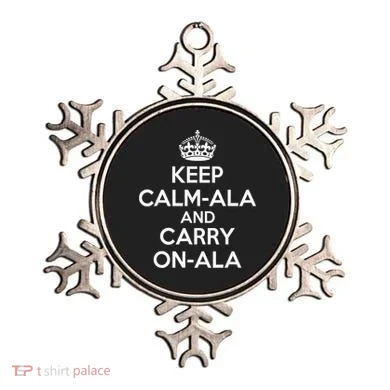 Keep Calm Ala And Carry On Ala Ornament
