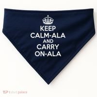 Keep Calm Ala And Carry On Ala USA-Made Doggie Bandana thumb 0