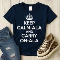 Keep Calm Ala And Carry On Ala Women's T-Shirt thumb 3