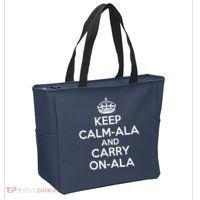 Keep Calm Ala And Carry On Ala Tote Bag thumb 2