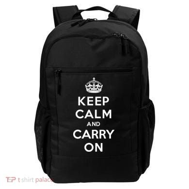 Keep Calm And Carry On Backpack